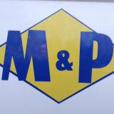 Company/TP logo - "M&P decorators"