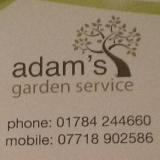 Company/TP logo - "Adam's Garden Services"