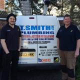 Company/TP logo - "T Smith and Son Plumbing"
