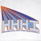 Company/TP logo - "Handyman Hallam's Home Improvements"