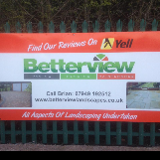 Company/TP logo - "Betterview Landscapes"