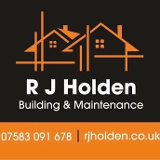 Company/TP logo - "R J Holden"