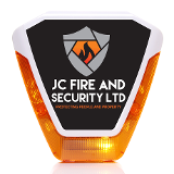Company/TP logo - "J C Fire & Security LTD"