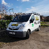 Company/TP logo - "stretford roofing"