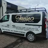 Company/TP logo - "Finesse Kitchens and Joinery"