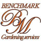 Company/TP logo - "Benchmark gardening services"