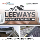 Company/TP logo - "Leeways Roofing and Rooflines LTD"