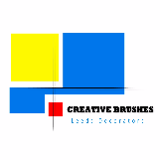 Company/TP logo - "Creative Brushes"