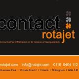 Company/TP logo - "rotajet"