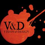 Company/TP logo - "VISION & DESIGN"