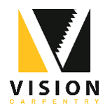 Company/TP logo - "VISION CARPENTRY"