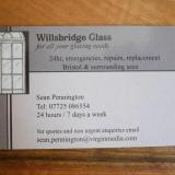 Company/TP logo - "Willsbridge Glass"
