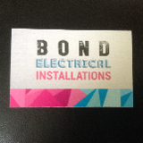 Company/TP logo - "Bond Electrical Installations"