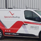 Company/TP logo - "Specialist Roofing"