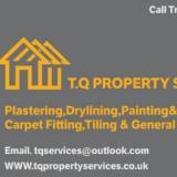 Company/TP logo - "T.Q property services"