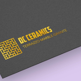 Company/TP logo - "D.C. CERAMICS"