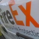 Company/TP logo - "Fire-Ex Electrical and Fire Protection Services"