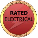 Company/TP logo - "Rated Electrical Ltd"