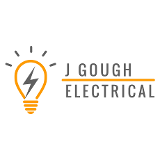 Company/TP logo - "J Gough Electrical"