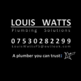 Company/TP logo - "LOUIS WATTS Plumbing Solutions"