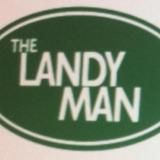 Company/TP logo - "The Landy Man Gardener"