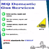 Company/TP logo - "Mq domestic gas services"
