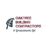 Company/TP logo - "Oaktree building contractors and groundworks limited"