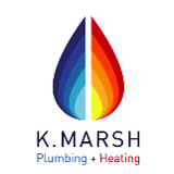 Company/TP logo - "K Marsh Plumbing & Heating LTD"