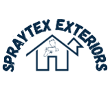 Company/TP logo - "Spraytex Exteriors"