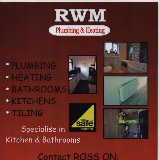 Company/TP logo - "RWM Plumbing & Heating"