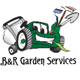 Company/TP logo - "B&R Garden Services"