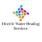 Company/TP logo - "Electric water heating services"