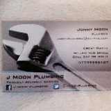 Company/TP logo - "J Moon Plumbing"
