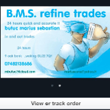 Company/TP logo - "B.M.S.refine trades"