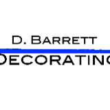 Company/TP logo - "D. Barrett Decorating"