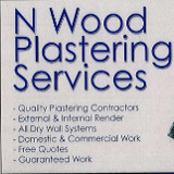 Company/TP logo - "N.Wood Plastering Services"