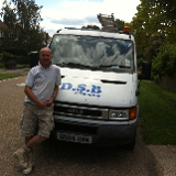 Company/TP logo - "DSB & Daughter plastering-pebbledashing & rendering"