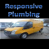 Company/TP logo - "Responsive Plumbing"