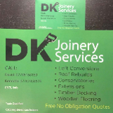Company/TP logo - "DK Joinery Services"