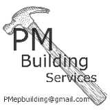 Company/TP logo - "PM Building Services"