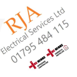 Company/TP logo - "RJA Electrical Services"