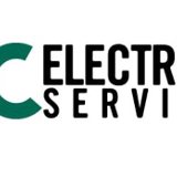 Company/TP logo - "DC Electrical"