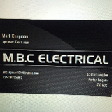 Company/TP logo - "M.B.C ELECTRICAL"
