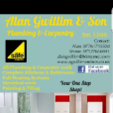 Company/TP logo - "Alan Gwillim and son"