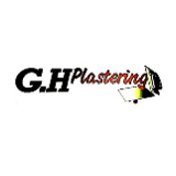 Company/TP logo - "GH plastering"