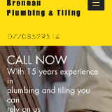 Company/TP logo - "Brennan Plumbing and Tiling"