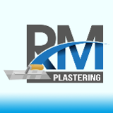 Company/TP logo - "R M plastering services"