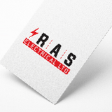 Company/TP logo - "R|A|S Electrical ltd"