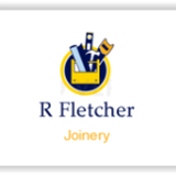 Company/TP logo - "R Fletcher Joinery"