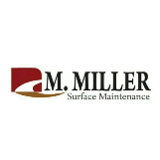 Company/TP logo - "M. Miller Surface Maintenance"